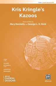 Kris Kringle's Kazoos Two-Part choral sheet music cover Thumbnail